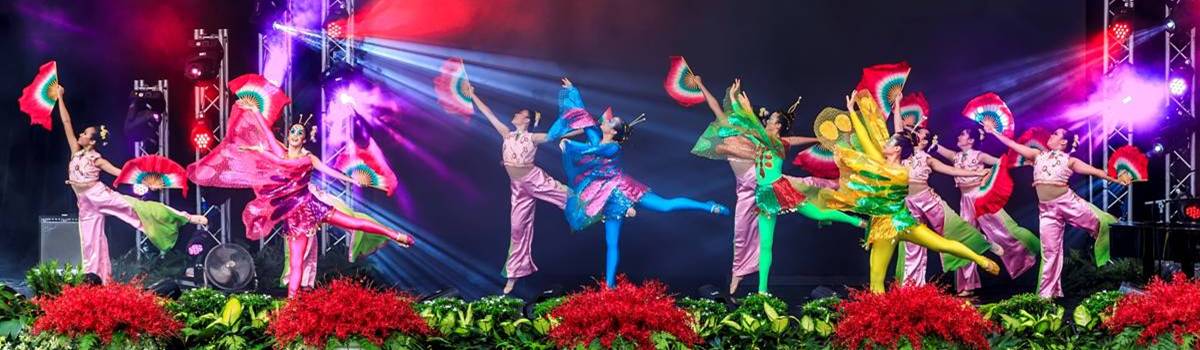 Chinese Dance at SG50 concert